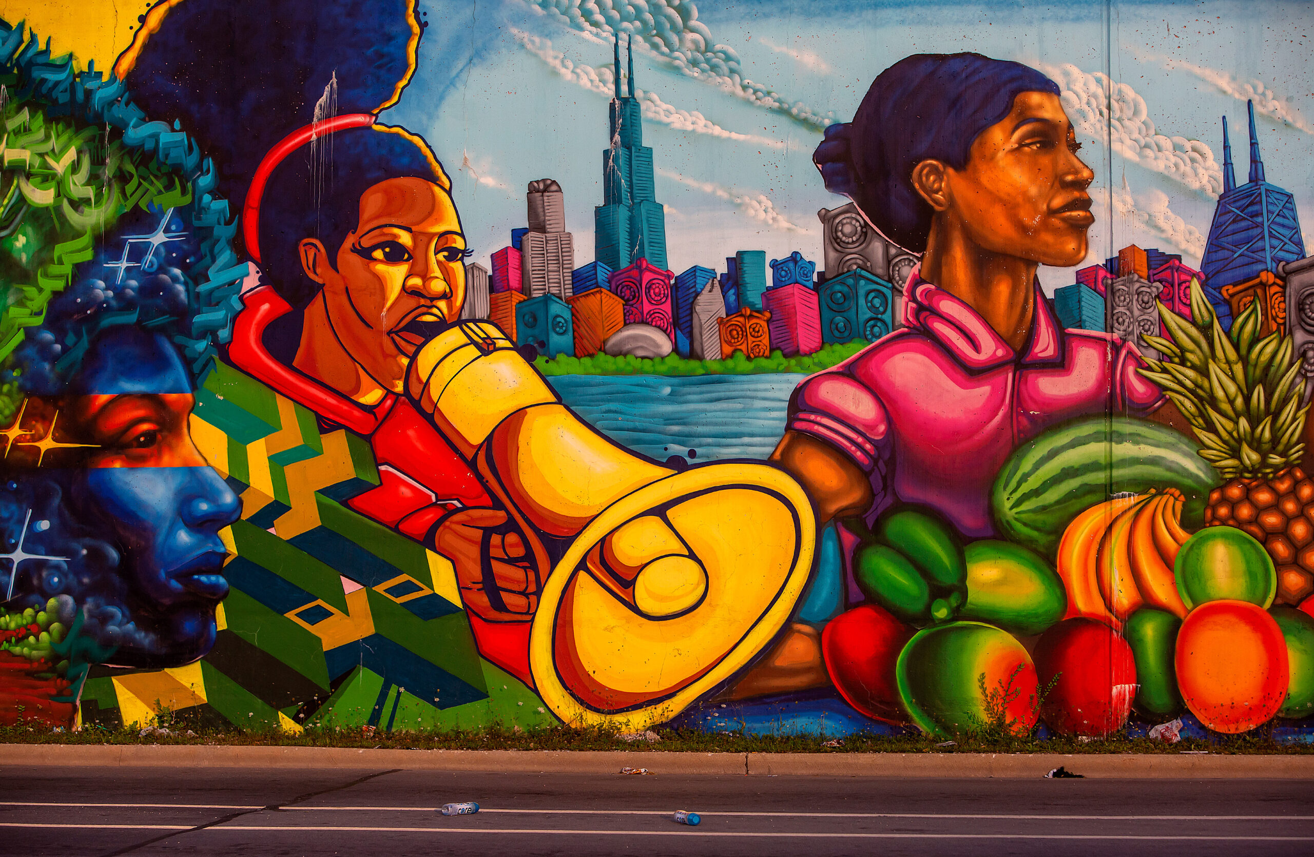 Mural in Auburn Gresham neighborhood